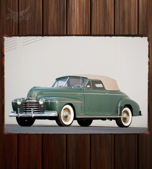 Металлическая табличка Oldsmobile 66 Special Convertible Coupe Металлическая табличка Oldsmobile 66 Special Convertible Coupe